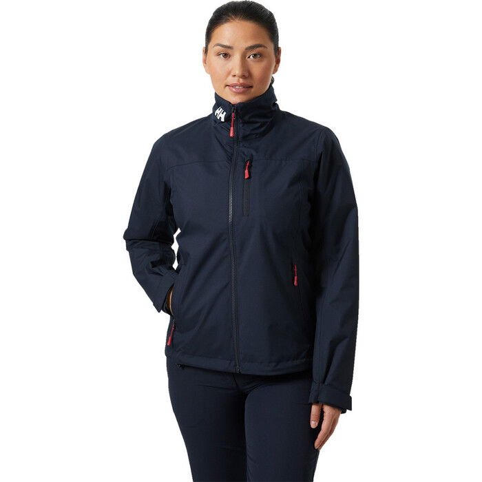 2024 Helly Hansen Womens Crew Midlayer Sailing Jacket 34449 - Navy